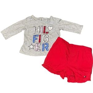 Tommy Hilfiger 2pc Outfit- 3/6m